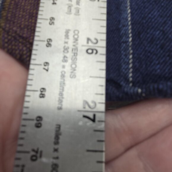 Vintage Creative Edge Shirt Mens Large Hooded Button Down Striped Cotton 90s - Picture 8 of 8